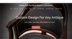Desktop Screenshot of libertybellfurniture.com